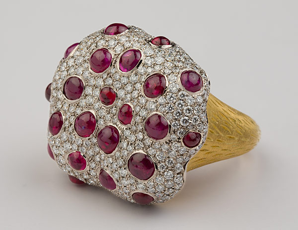 Studio Renn Bleeding Tooth Ruby Ring