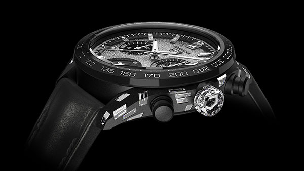 TAG Heuer Carrera Plasma watch crown