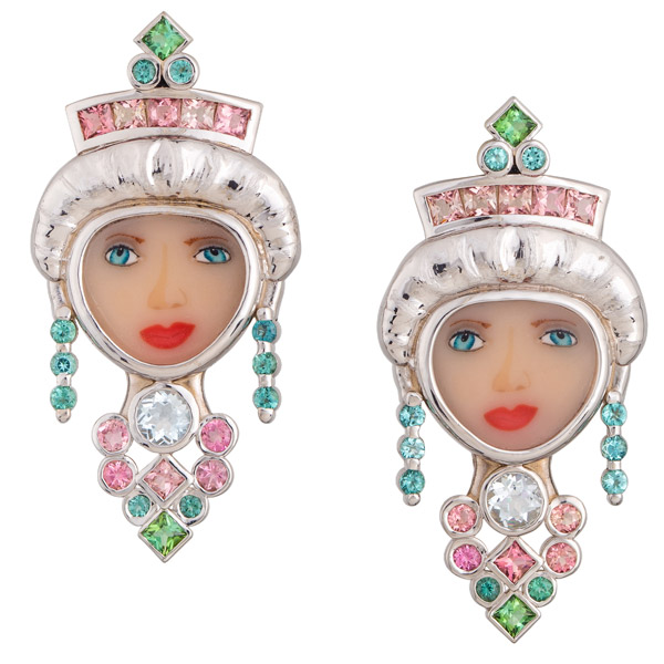 Brenda Smith Gibson Girl earrings