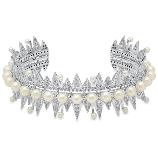 Colette pearl spike cuff