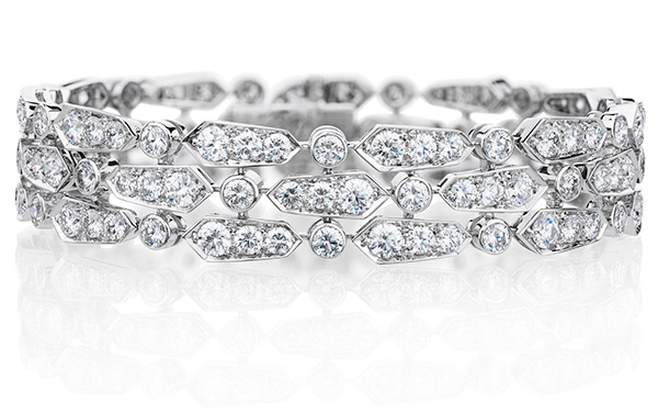 De Beers Phenomena Glacier Diamond Bracelet