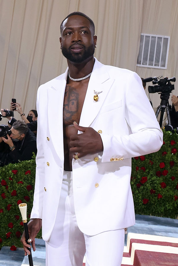 Dwyane Wade 2022 met gala