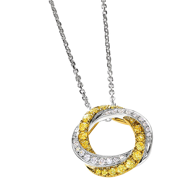 Gemelody circle necklace