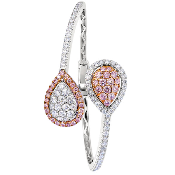 Gemelody pink diamond bracelet