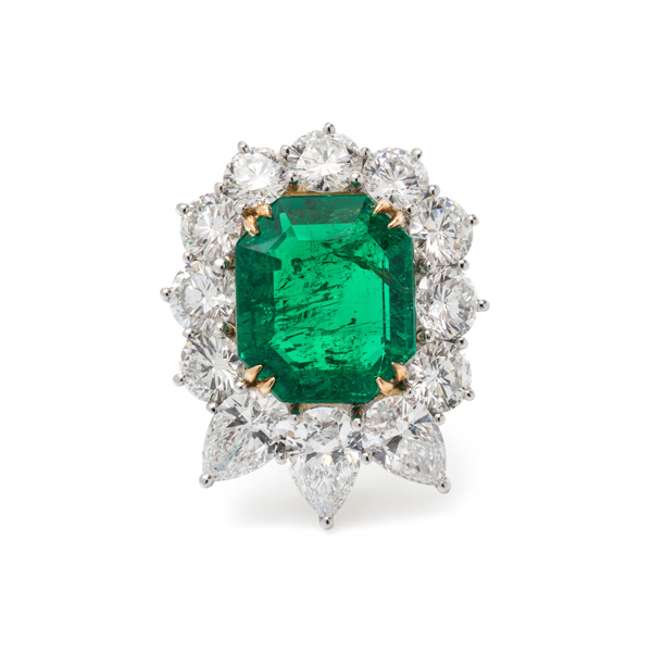 Jacques Timey Harry Winston pendant brooch