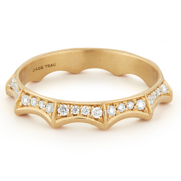 Jade Trau Seline stacking band