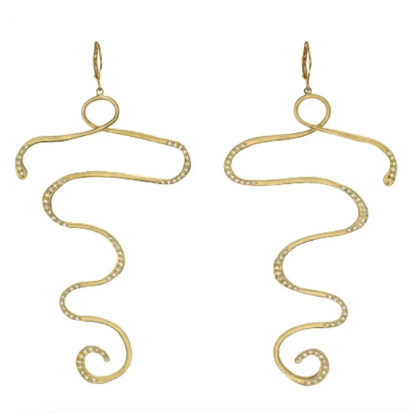 Kate Hudson for 1stDibs chandelier earrings