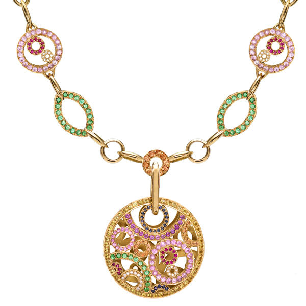 Orogami Bubbles necklace
