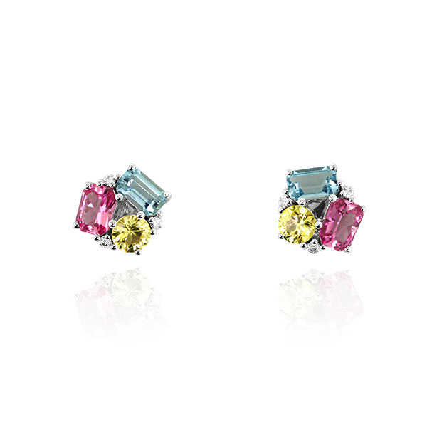 Yael Designs Tesserae stud earrings