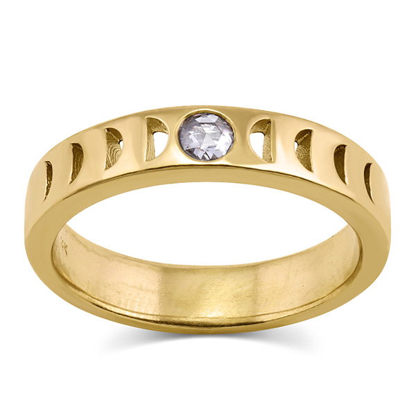 12th House Moon Phase ring