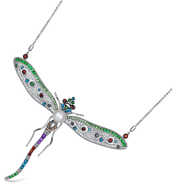 Le Vian dragonfly necklace