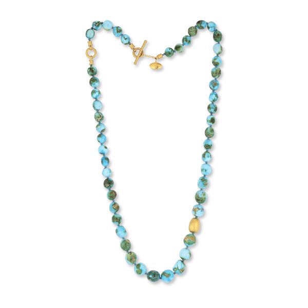 Turquoise beads Lika Behar