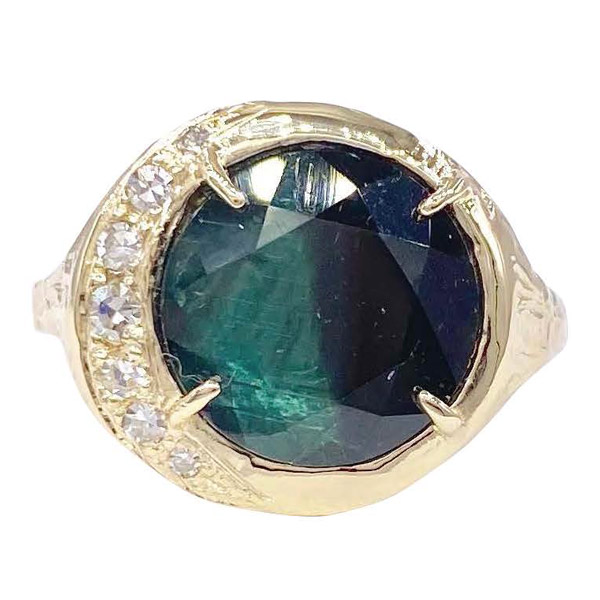 Morgan Patricia bicolor tourmaline Tidal Moon ring