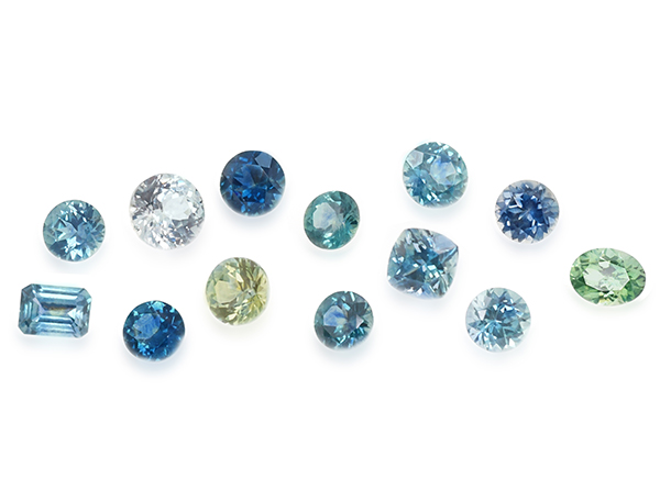 Kimberly Collins A selection of Montana sapphires