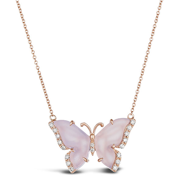 Le Vian butterfly necklace