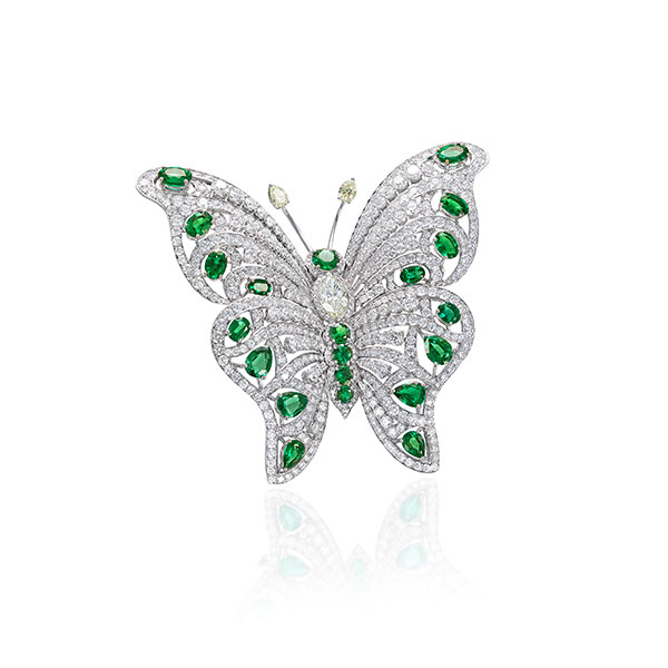 Picchiotti butterfly pin