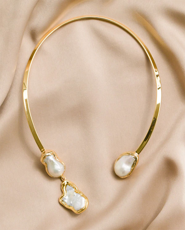 Camilla Seretti pearl necklace