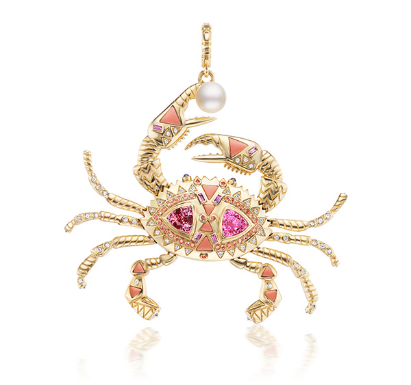 Harwell Godfrey crab pendant