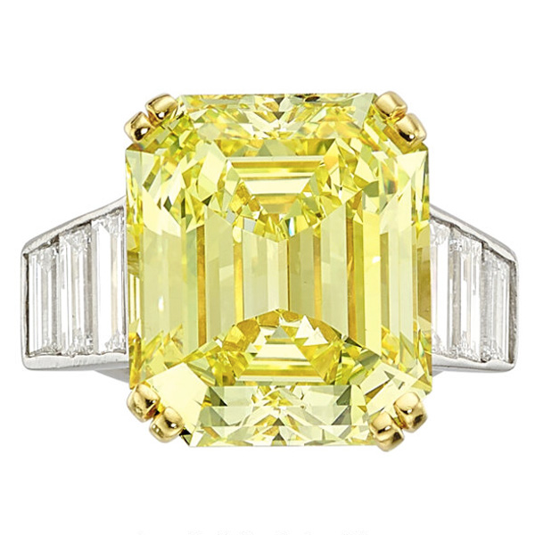 Heritage yellow diamond ring