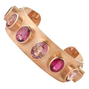 Irene Neuwirth gemmy gem pink tourmaline cuff