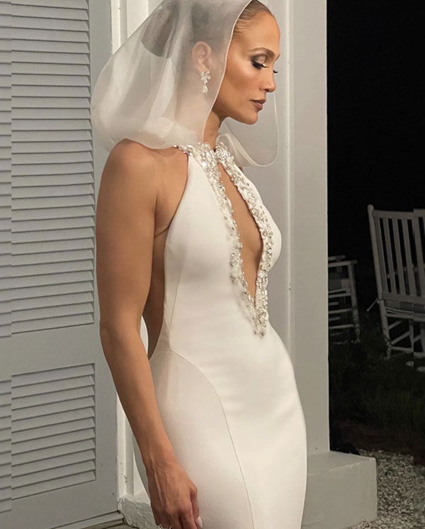 JLo third wedding look