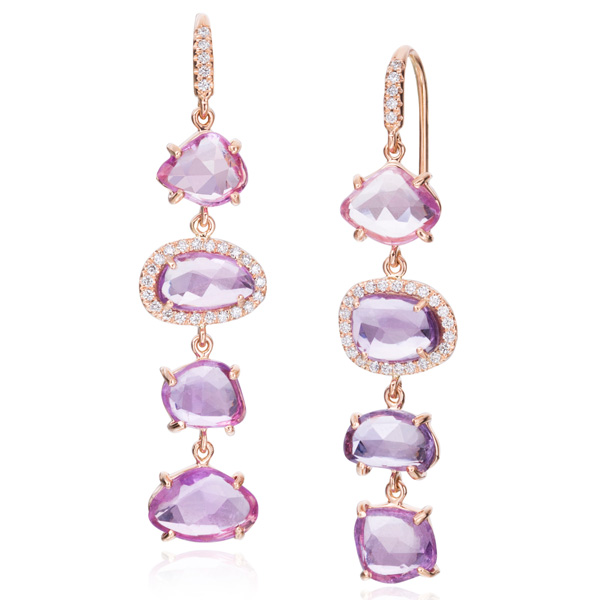 Lauren K sapphire earrings