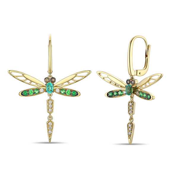 Le Vian dragonfly earrings