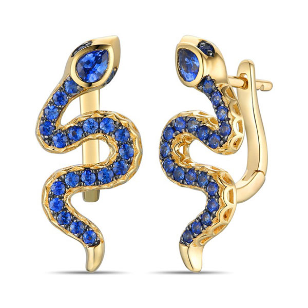 Le Vian snake earrings