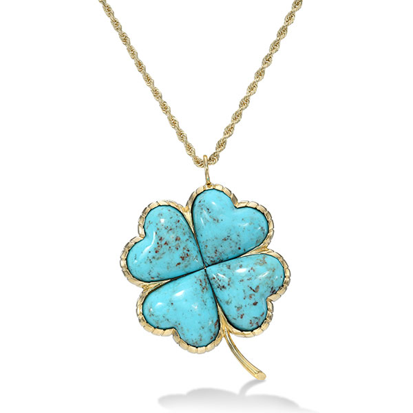 Retrouvai turquoise pendant