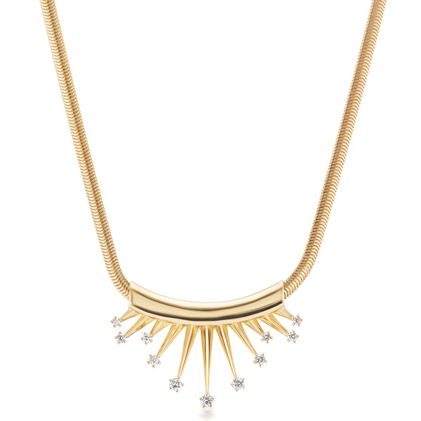 Sorellina Starburst crown necklace