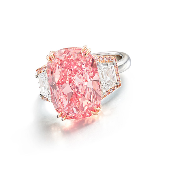 Williamson Pink Star ring