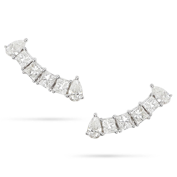 Yessayan diamond ear climbers