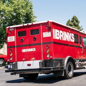 Brinks armored truck