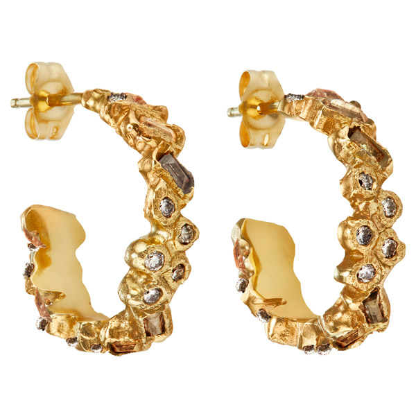 Ellis Mhairi scatter hoop earrings