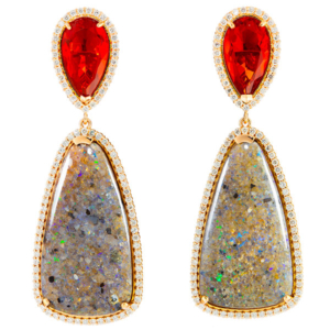 Guita M opal drop earrings