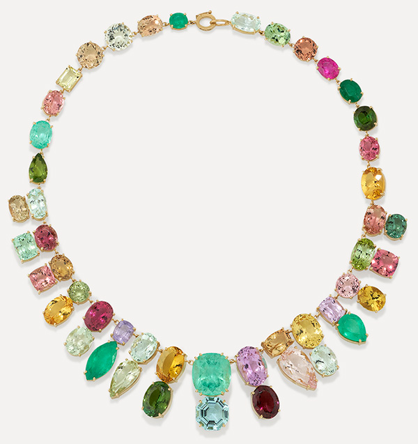 Irene Neuwirth OOAK gemmy gem necklace