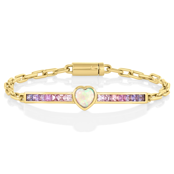 M Spalten Gem ID opal bracelet