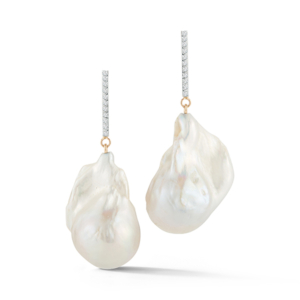 Mateo baroque pearl earrings