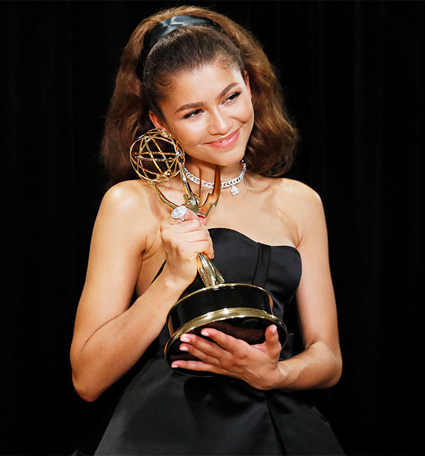 Zendaya 2022 Emmys AP photo