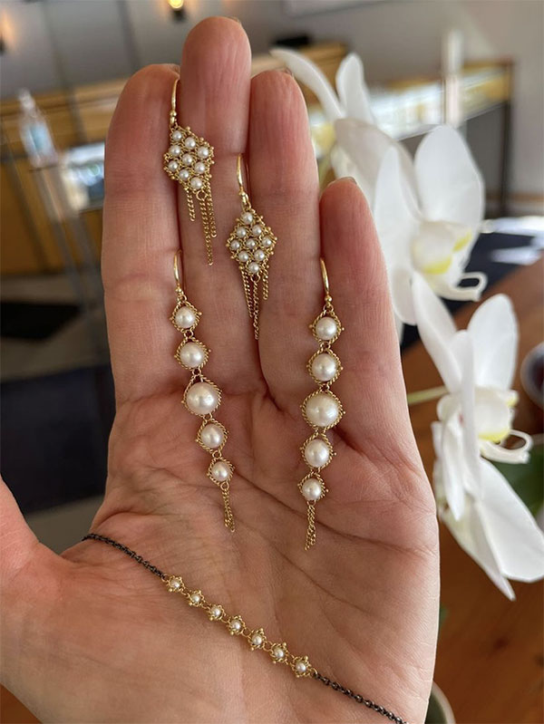 Amali pearls at Steve Quick Jeweler