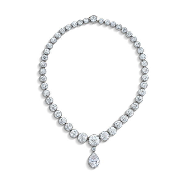 Christie's diamond riviere necklace
