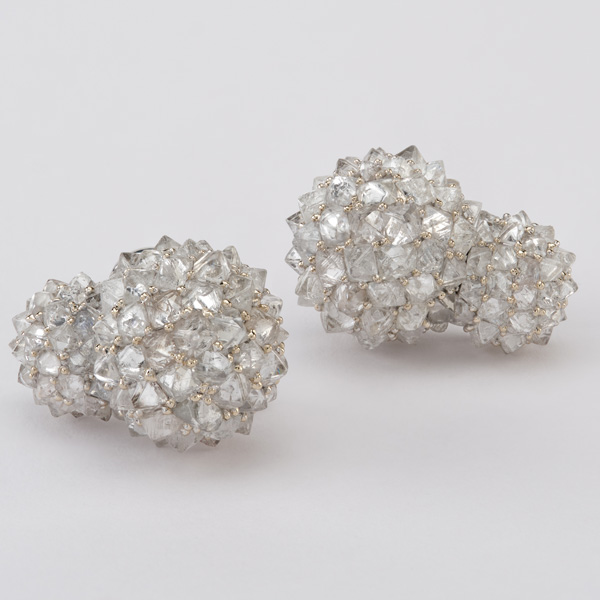 Studio Renn Puffball rough earrings