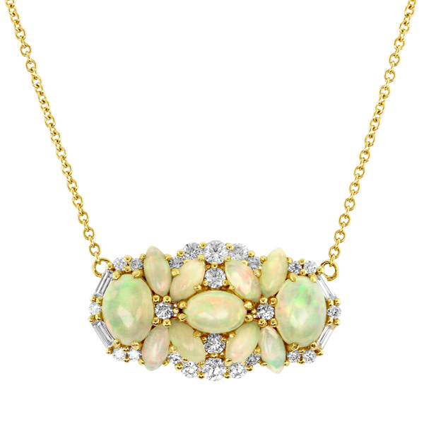 Yael Designs Tesserae opal necklace