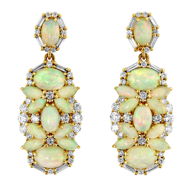 Yael Tasserae opal earrings