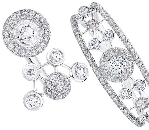 De Beers alchemist of light Atomique cuff and ring