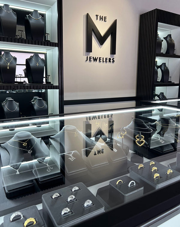 M Jewelers interior