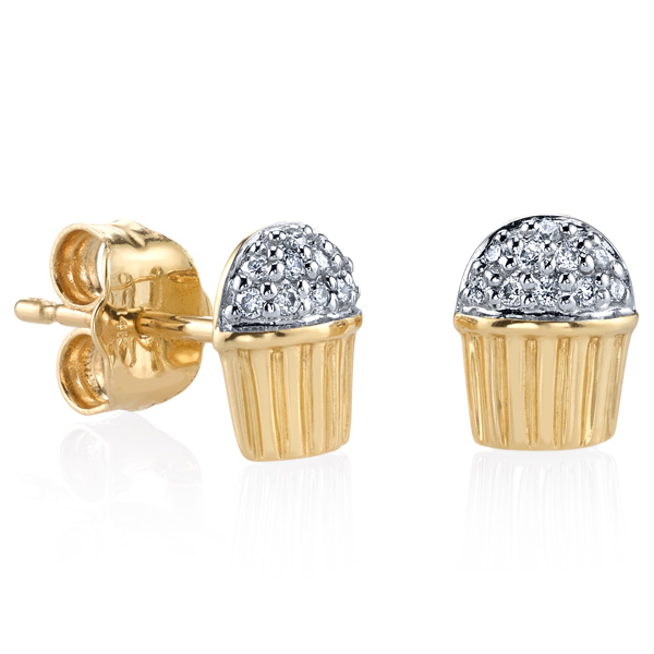 Sydney Evan cupcake earrings