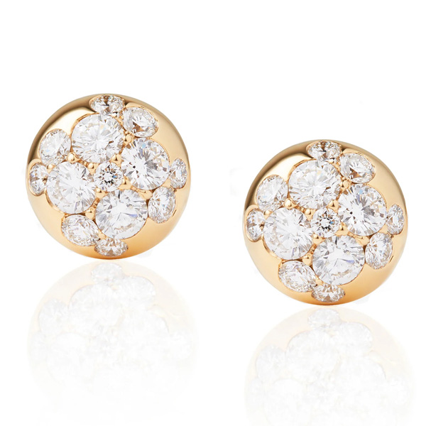 Valery Brinda Brioche diamond earrings