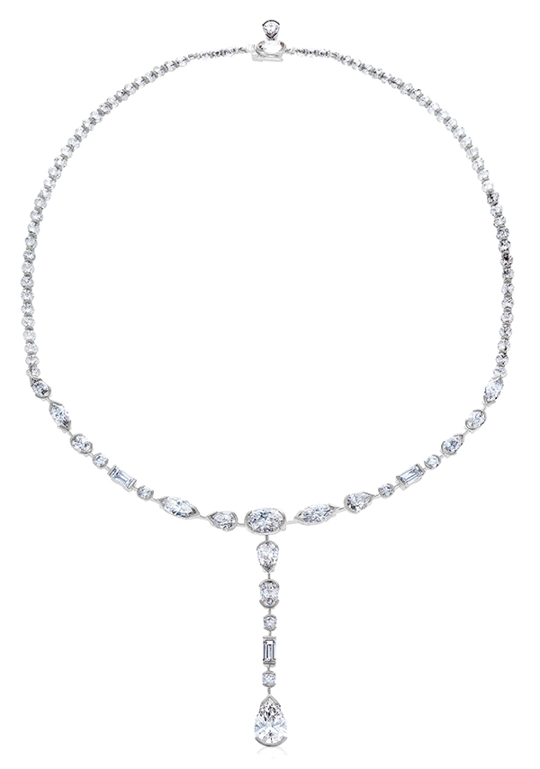De Beers Swan Lake diamond necklace