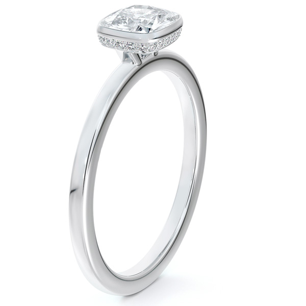 Forevermark x Micaela engagement ring